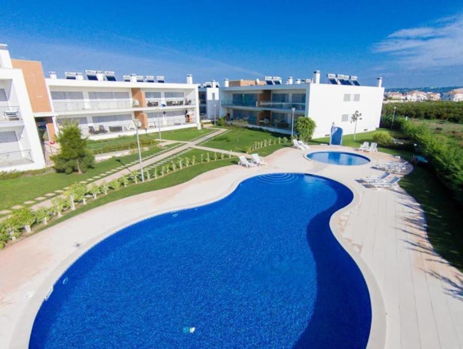 Superbe Appartement En Residence Avec Piscine Olhos de Agua  Bagian luar foto